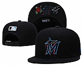 Miami Marlins Team Logo Adjustable Hat GS (1),baseball caps,new era cap wholesale,wholesale hats